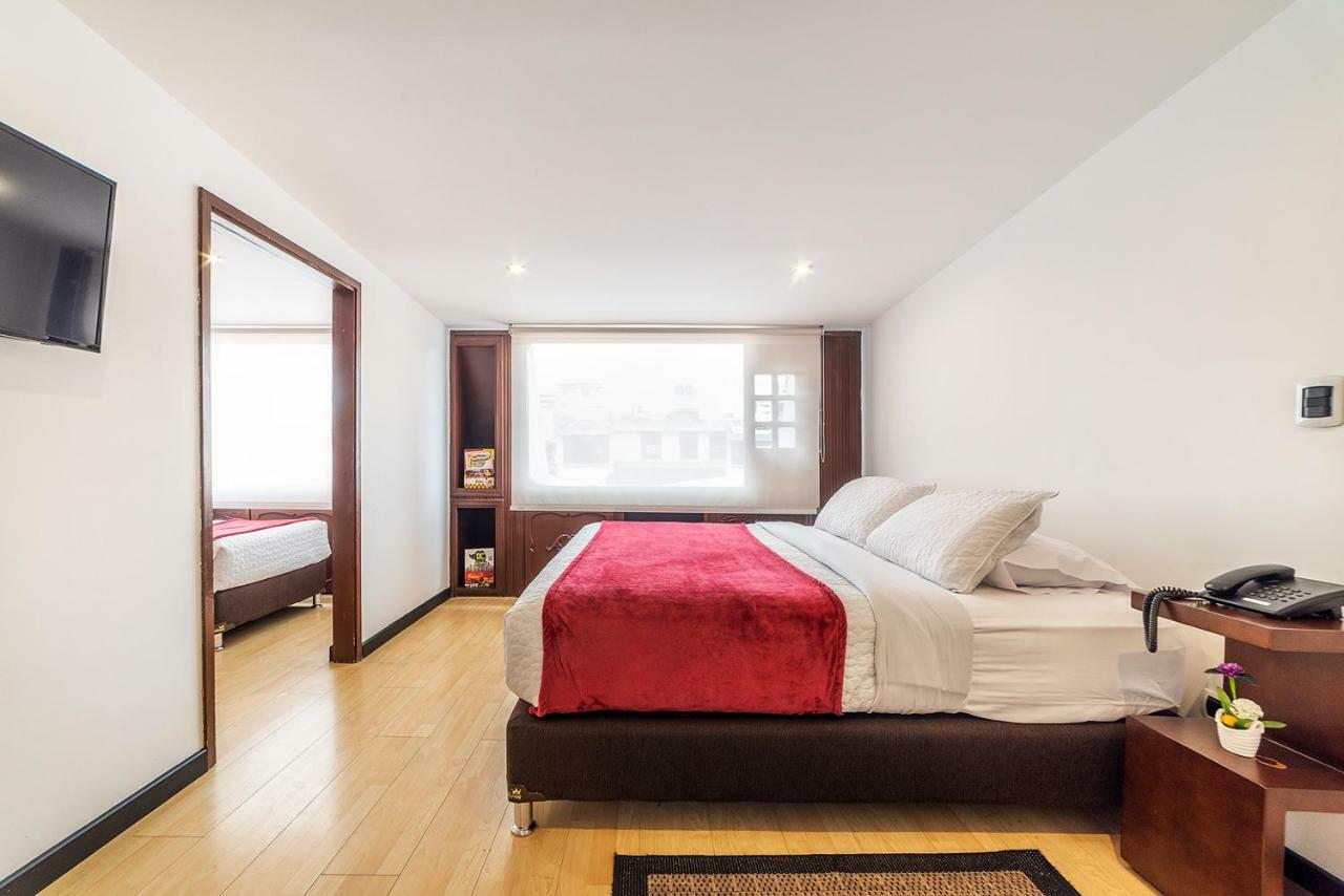 Hotel San Angel Corferias โบโกตา ภายนอก รูปภาพ